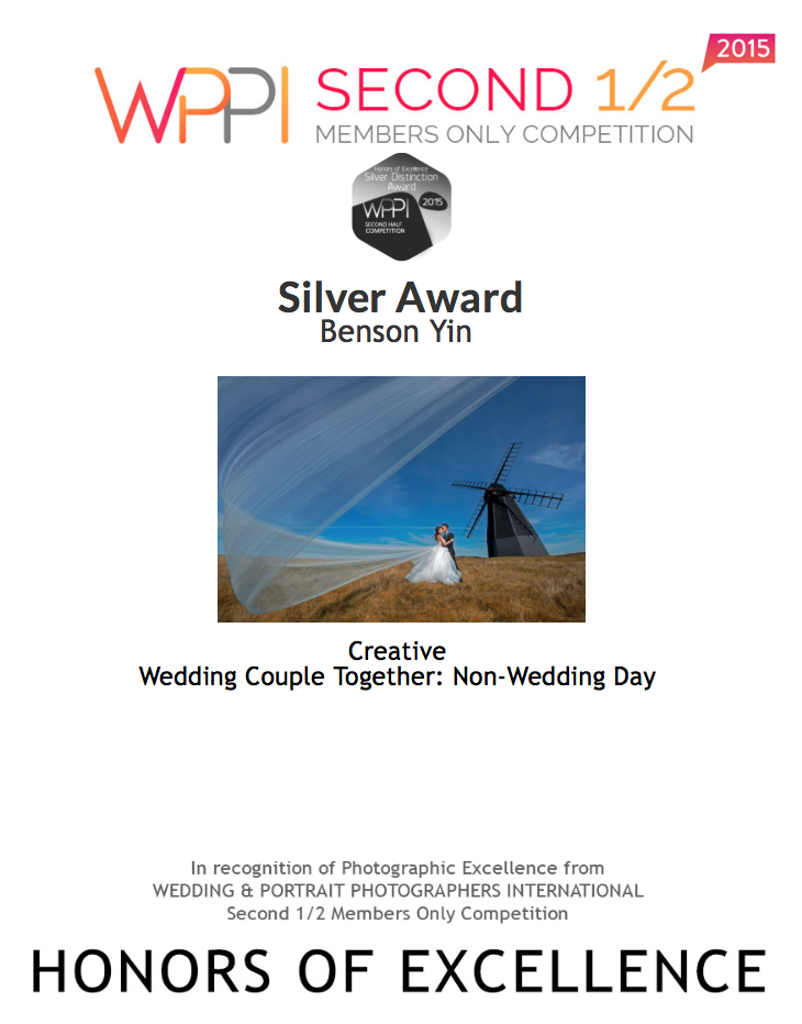 2015: Second Half : - Wedding Couple Together: Non-Wedding Day Silver